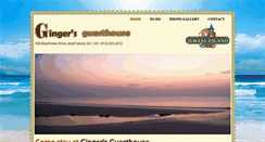 Desktop Screenshot of gingersguesthouse.com